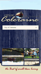 Mobile Screenshot of cityofcoleraine.com